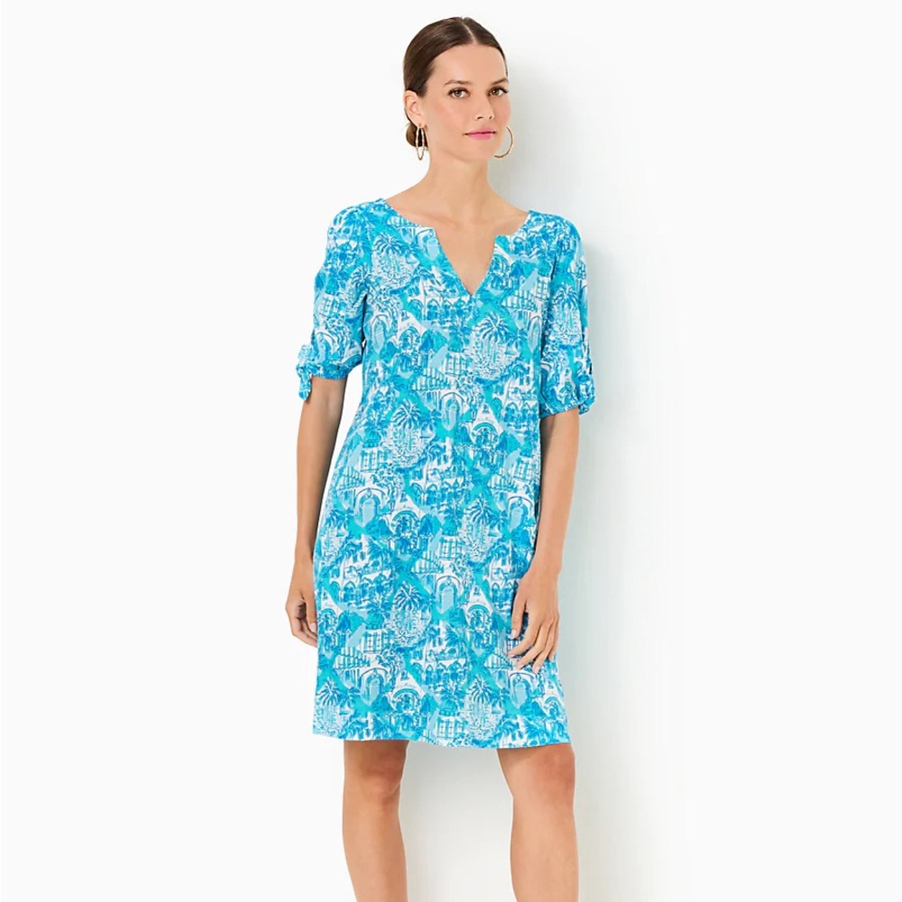 NWT Lilly Pulitzer amalfi blue dress